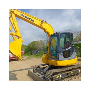 Miniexcavadora sobre orugas certificada KOMATSU PC78 usada con aprobación EPA/CE hidráulica serie Komatsu PC55/PC60/PC70 - Product Image 1