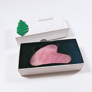 Globes de massage du visage pour visage, rouleau de quartz rose pour les poches des yeux anti-âge - Product Image 6