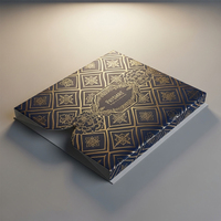 Manchon de boîte de papier de carton de luxe de XJY propre conception imprimée avec la stratification brillante