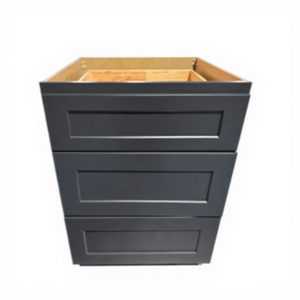 USA Kitchen Cabinet Makeover 24 Inch Wide Shaker Style Kitchen Cabinets With Drawers Wholesale Cabinet Ready to Assemble - Product Image 1