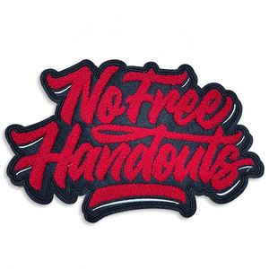 Custom High Quality Chenille Letter Patch Low Moq Embroidery Patch Chenille Letter <b>Iron</b> on Patches - Product Image 3