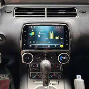 Autoradio Android 8 pouces avec CarPlay et Android Auto, commande <span class=keywords><strong>de</strong></span> climatisation pour Chevrolet Camaro 2009-2015, Plug & Play, DSP, GPS, MP3, placement sur tableau <span class=keywords><strong>de</strong></span> bord - Product Image 3
