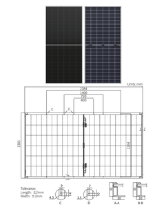 <strong>Longi</strong> Himo 9 Sea-Shield HPBC Industrial Roof N-Type Bifaciales Double Glass Monocrystalline Solar Panel <strong>de</strong> 750Watt 750W for Home - Product Image 5