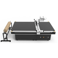 Plotter textil de tela multicapa con cortadora CNC de hoja de cuchillo