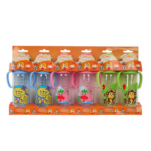 Ensemble de biberons <span class=keywords><strong>anti</strong></span>-coliques pour bébé en PP/PC coloré droit, 6 pièces, 120 ml, 240 ml, Chine - Product Image 2