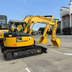 Wereldwijde Verkoop Gebruikte Komatsu Pc78us Graafmachine Met Bouwwerkzaamheden - Product Image 1