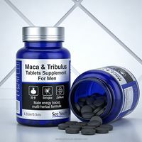 Comprimés de Maca et Tribulus Terrestris OEM/ODM pour la vitalité masculine, l'énergie, la résistance et le soutien immunitaire - Supplément à base de plantes