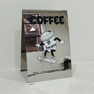 Outdoor Advertising A-<b>Frame</b> Sidewalk Sign Holder Sandwich Coated Metal Double Sided Folding <b>Frame</b> <b>Poster</b> Boards a <b>Frames</b> Sign - Product Image 3