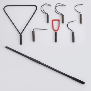 7-Piece Aluminium Snake Catcher Kit for <b>Reptiles</b> Small Size Complete Package 10 Bag Frames Tong Hooks <b>Reptile</b> Amphibian Supplies - Product Image 1
