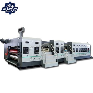 Máquina Automática Multicolor para Impresión, Ranurado y Troquelado <span class=keywords><strong>de</strong></span> Cartón con <span class=keywords><strong>Componentes</strong></span> Centrales PLC - Product Image 6