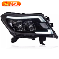 Feux de voiture pour Nissan Navara Phare Projecteur Lentille 2015-2021 NP300 Signal Dynamique Frontier Phare LED Phares Drl Auto