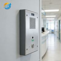Système d'interphone analogique GSM mains libres SOS robuste pour ascenseur hôpital