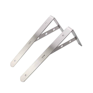 Tùy chỉnh Bảng khung kim loại Wall Mount nhôm tấm thép không gỉ dập uốn sắt Kích thước linh hoạt Kệ <span class=keywords><strong>Bracket</strong></span> - Product Image 2