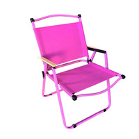 Chaise de camping pliante moderne et colorée en tissu Oxford pour l'extérieur, rose, bleu, vert, ensemble table et chaises de pique-nique Kermit, mobilier d'extérieur