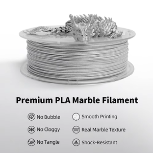 Filamento PLA Efecto Mármol 1.75mm 1kg, Consumibles para Impresora 3D PLA con Efecto Piedra para Modelos Decorativos y Creaciones Artísticas - Product Image 4