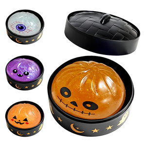 Juguete de Peluche Gigante de Halloween con Forma de Fantasma y Calabaza para Niñas, Material de Pectina Resistente, Alivia el Estrés - Product Image 1