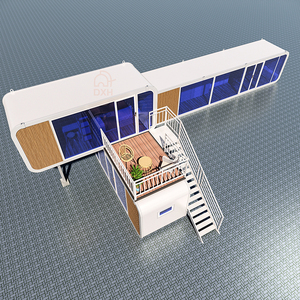 Design personalizado camada dupla única câmara conjunto recipiente casa pré-fabricada apple house importação kit casa pré-fabricada da china - Product Image 6