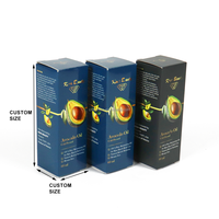 Crown Win – Nouvelles boîtes cadeaux écologiques en carton pliables avec doublure en éponge, personnalisées avec gaufrage doré, pour emballages cosmétiques et soins de la peau