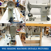 Machine à Coudre les Perruques à Aiguille Unique de Haute Qualité, Machine Industrielle Automatique pour l'Implantation des Cheveux Artificiels