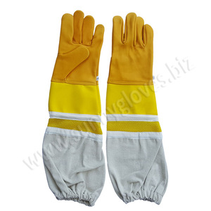 ขายดีที่สุดหนังแพะเลี้ยงผึ้งป้องกัน-ถุงมือ - Product Image 1