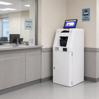 Machine de dépôt d'espèces intelligente robuste avec détection de contrefaçon pour coffres-forts bancaires commerciaux Jinrui CDM-9000A