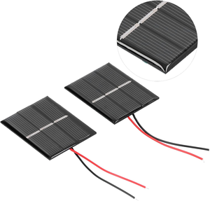 エポキシ樹脂製小型ソーラーパネル 防水・ポータブル仕様 5V/6V/<span class=keywords><strong>12V</strong></span>/18V 0.5W-5W キャンプ用照明機器向け - Product Image 5