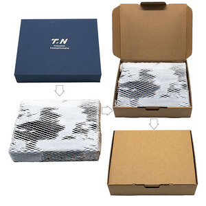 Customized Men's Skin Care Product Packaging Magnetic Luxury Gift Box with Recycled Materials and Sponge Lining - Product Image 4