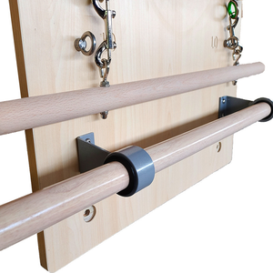 Escalera de Madera Versátil y Resistente para Gimnasio en Casa, <span class=keywords><strong>Pilates</strong></span>, 5 Niveles, Multinivel, Entrenamiento de Yoga, Montada en la Pared - Product Image 3