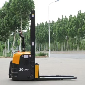 Alat angkut elektrik, Forklift AK pengangkat Manual tumpuk barang pengangkat barang - Product Image 4