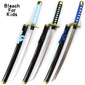 Populaire Anime <span class=keywords><strong>BLEACH</strong></span> Épée Hyourinmaru Jouet Épée Bambou Senbonzakura Cosplay Épées pour Enfants Jouet 74CM - Product Image 1
