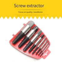 Henglai 8 pièces Kit de dissolvant de boulon à vis cassé de qualité bricolage industriel Guide de forets facile à sortir avec support OEM et ODM