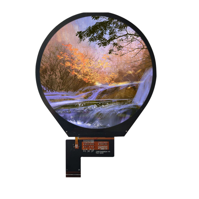 Hot Selling 3.4 Inch TFT LCD Display with 800 X 800 Resolution Mipi Interface Round Panel