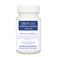 Capsules de gel de l'huile de graines d'onagre pour la santé de la peau et le confort musculo-squelettique 60 capsules