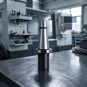 FERVI Fraise à bois à queue conique Mandrino pour queue d'aronde et tenon, pour sculpture et travail du bois, en acier rapide ISO 40, 40mm, 64mm, 3mm - Product Image 3