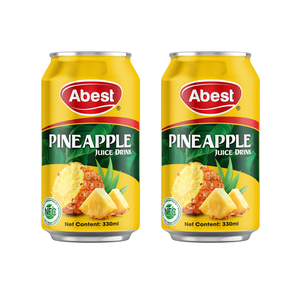 Bebida Saludable de Verano, Jugo de Fruta Abest con Sabor a Piña, 330 ml/lata (enlatado), OEM/ODM de Vietnam - Product Image 1