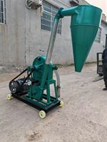 Moulin à disque électrique robuste pour maïs, soja et céréales – Haute productivité pour l'alimentation animale