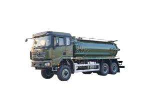 Custom 6×6 off-road green Shacman X3000 sewage <b>suction</b> truck with dual oil <b>pumps</b>, applicable for winter construction. - Product Image 1
