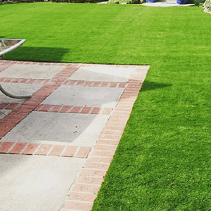 Tapis d'herbe artificielle ENOCH en PE pour extérieur, hauteur de pile de 30 mm et 40 mm, jaune et vert, pour jardin et aménagement paysager de golf - Product Image 2