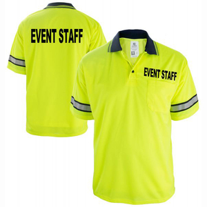Fabrik Großhandel <span class=keywords><strong>Hi</strong></span> <span class=keywords><strong>Vis</strong></span> Security Workwear Shirt Kurzarm Reflektierende Baumwolle Polyester Shirt - Product Image 4