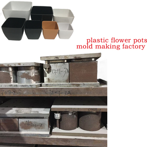 Macetas rectangulares de plástico <span class=keywords><strong>Artificial</strong></span> gris de alta calidad, maceta grande para interior, exterior, balcón, hogar, jardín, precio de fábrica - Product Image 5