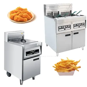 Heavybao – friteuse électrique commerciale, minuterie de contrôle par ordinateur, réglage de la température, four frit industriel