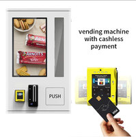 Distributeur automatique intelligent miniature personnalisé avec écran de 18,5 pouces, distributeur automatique mural de petite taille pour cigarettes, vente au détail par carte
