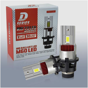 Bombillas LED EVITEL para Autos y Motocicletas, Modelo M60 H4 H7 H13 H11 9005 9006, Tecnología COB, 12v 24v - Product Image 2