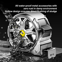 Ruban à mesurer rétractable en acier inoxydable SMMT 3m 5m 7,5m 8m, ruban à mesurer en acier imperméable et antirouille