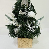 Ornement de Noël en PVC artificiel fabriqué en usine, 35 cm, pièce décorative d'intérieur pour la maison, la chambre à coucher, le salon