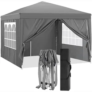 خيمة Uplion 10X10 المضادة للماء والقابلة للطي على شكل كشك حديقة في الهواء الطلق خيمة المظلة كشك حديقة