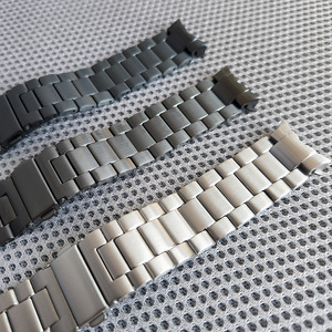 สร้อยข้อมือเดิมสำหรับ Watch5 44 40มม. สำหรับ Watch4คลาสสิค46 42มม. ไม่มีช่องว่างสำหรับ <span class=keywords><strong>Samsung</strong></span> <span class=keywords><strong>Galaxy</strong></span> <span class=keywords><strong>Watch</strong></span> <span class=keywords><strong>5</strong></span> <span class=keywords><strong>Pro</strong></span> 45มม. สายโลหะไทเทเนียม - Product Image 2