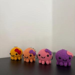 Nuevo Diseño 2026, Juguete de <span class=keywords><strong>Pulpo</strong></span> de <span class=keywords><strong>Ganchillo</strong></span> Amigurumi para Bebé, Mini Juguete de Peluche de Algodón, Mini Juguete de <span class=keywords><strong>Pulpo</strong></span> Amigurumi de <span class=keywords><strong>Ganchillo</strong></span> - Product Image 4