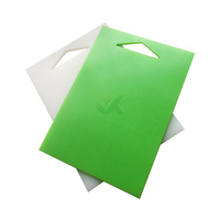 Planche à découper multifonctionnelle en PE, 6 pouces, portable, anti-slip, faible absorption d'eau, coefficient de friction élevé, 1,2 cm, 1,8 cm
