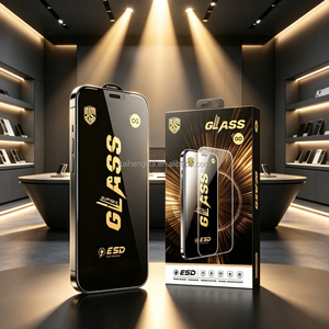 ฟิล์มกระจกนิรภัยแบบโค้งป้องกันไฟฟ้าสถิตย์ ESD ระดับพรีเมียม หนา 0.4 มม. สำหรับ Itel <span class=keywords><strong>Vision</strong></span> 3 <span class=keywords><strong>Vision</strong></span> 5 Plus P55 ขายส่งจำนวนมาก - Product Image 2